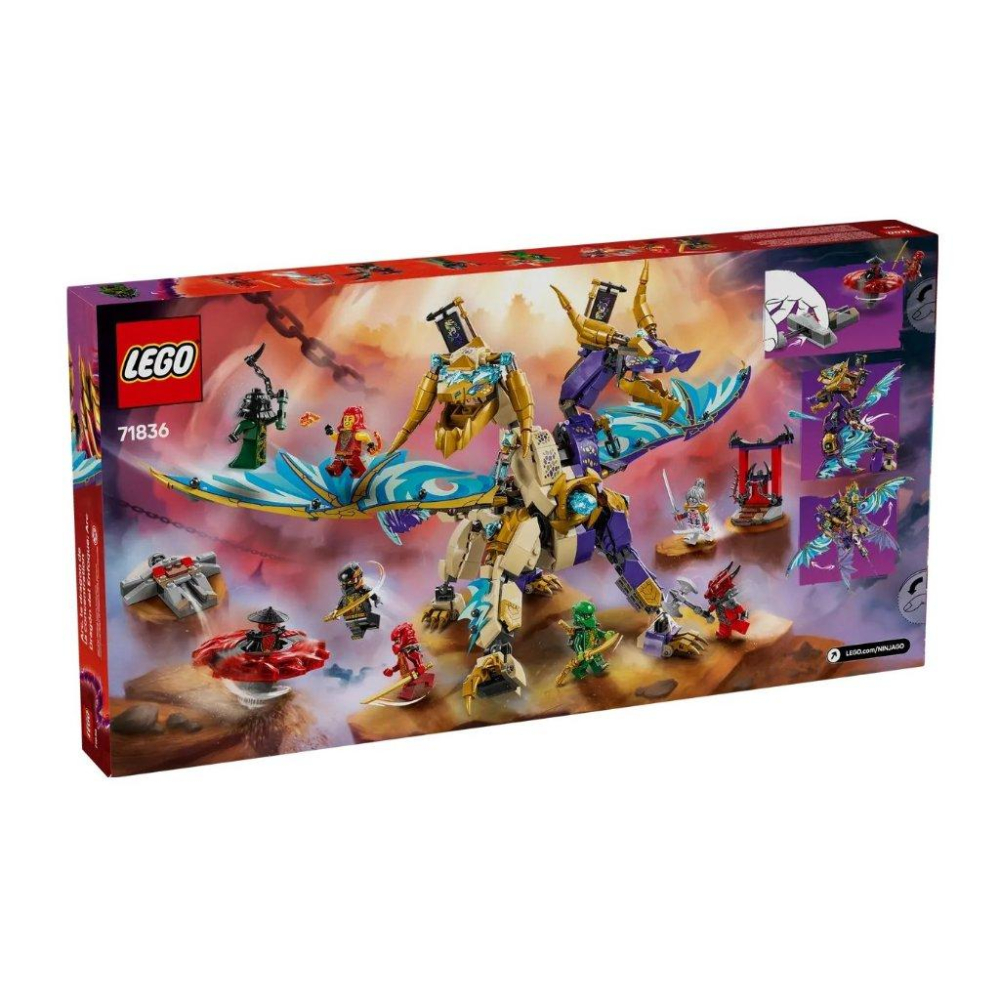 【磚星球】樂高 LEGO 71836 旋風忍者 神主專注龍 Arc Dragon of Focus-細節圖3