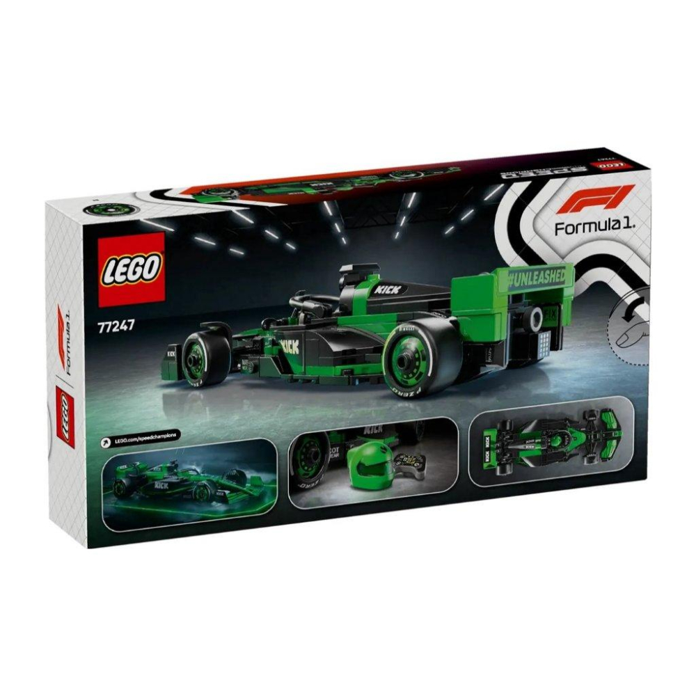 【磚星球】樂高 LEGO 77247 Speed系列 KICK Sauber F1® Team C44-細節圖3