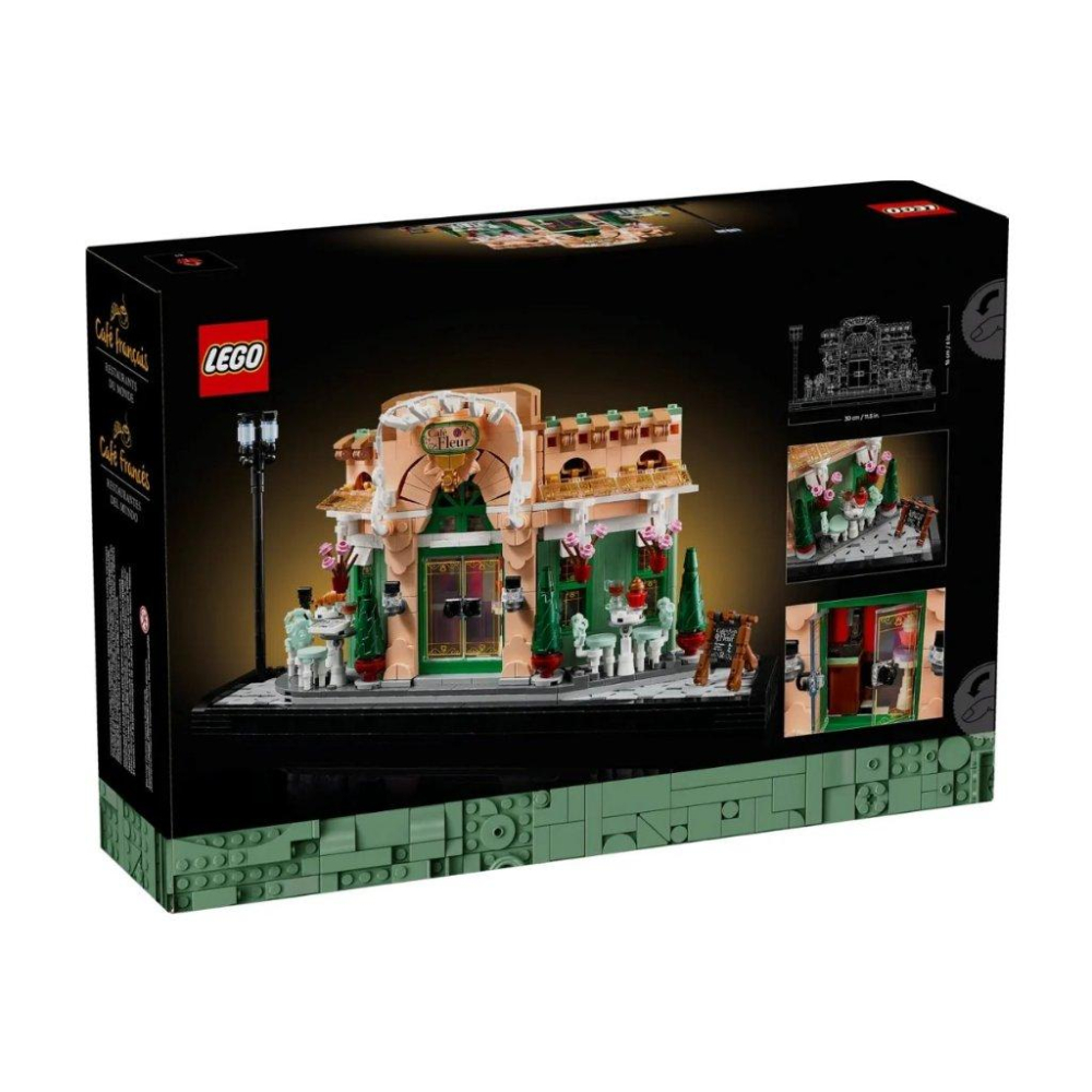 【磚星球】樂高 LEGO 10362 ICONS™ 法國咖啡館 French Café-細節圖3