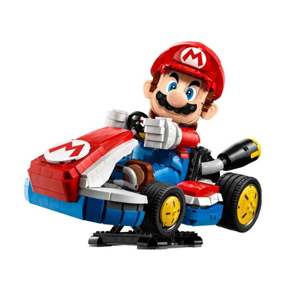 【磚星球】樂高 LEGO 72037 瑪莉歐系列 瑪利歐賽車™ 瑪利歐＆標準車 Mario&Standard Kart-細節圖3