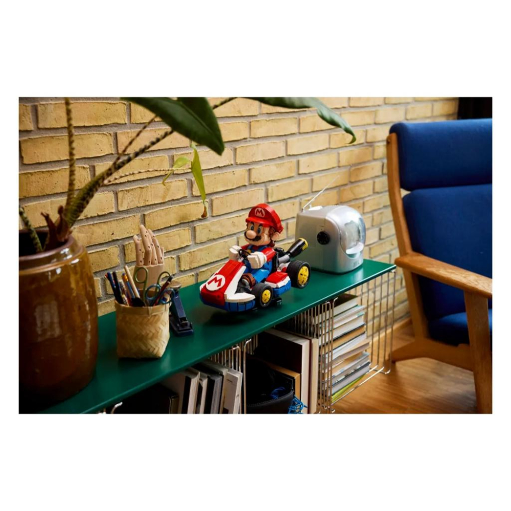 【磚星球】樂高 LEGO 72037 瑪莉歐系列 瑪利歐賽車™ 瑪利歐＆標準車 Mario&Standard Kart-細節圖8