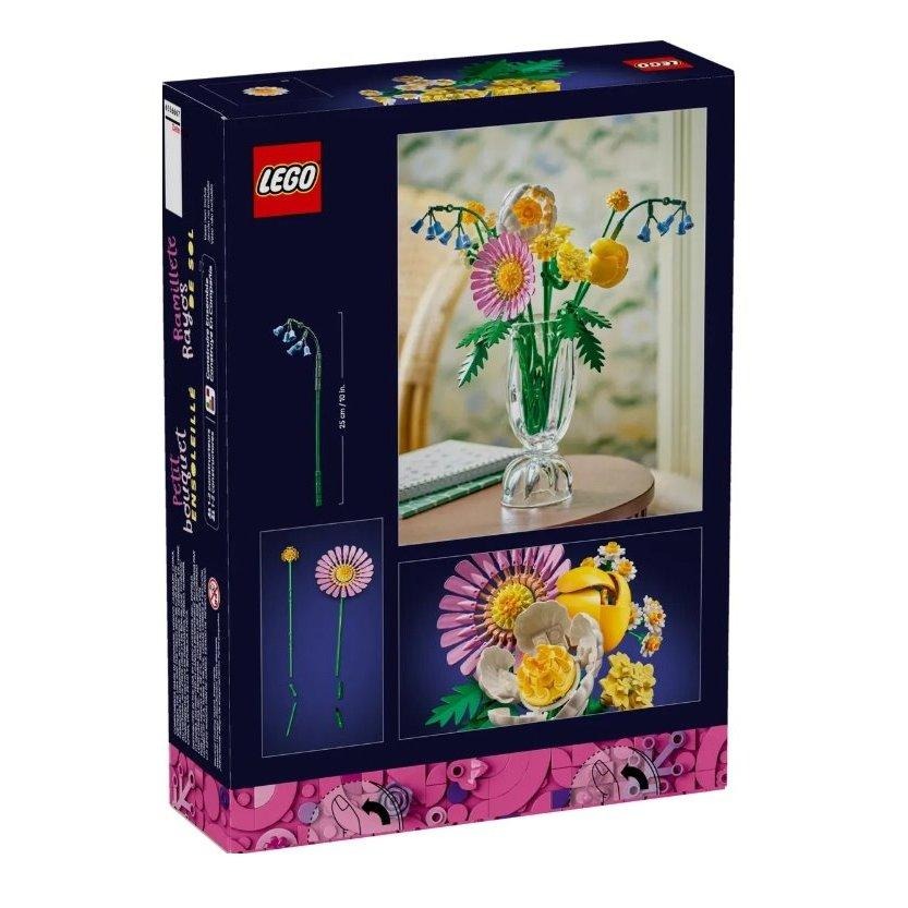 【磚星球】樂高 LEGO 10347 花藝系列 燦爛小花束 Petite Sunny Bouquet-細節圖3
