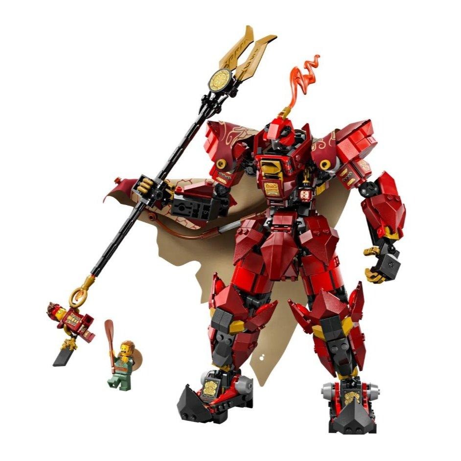 【磚星球】樂高 LEGO 71846 旋風忍者 烈火騎士機械人 The Fire Knight Mech-細節圖2