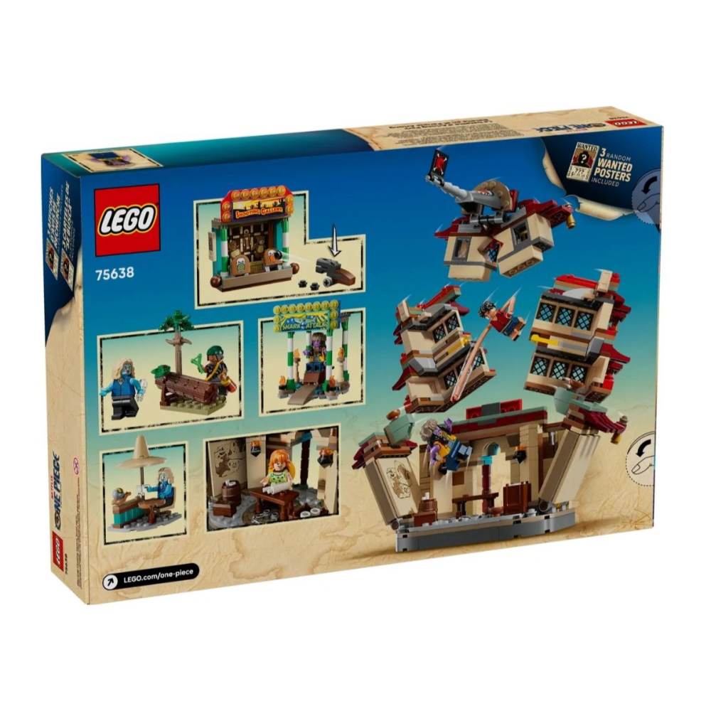 【磚星球】樂高 LEGO 75638 航海王系列 惡龍樂園之戰 Battle at Arlong Park-細節圖3