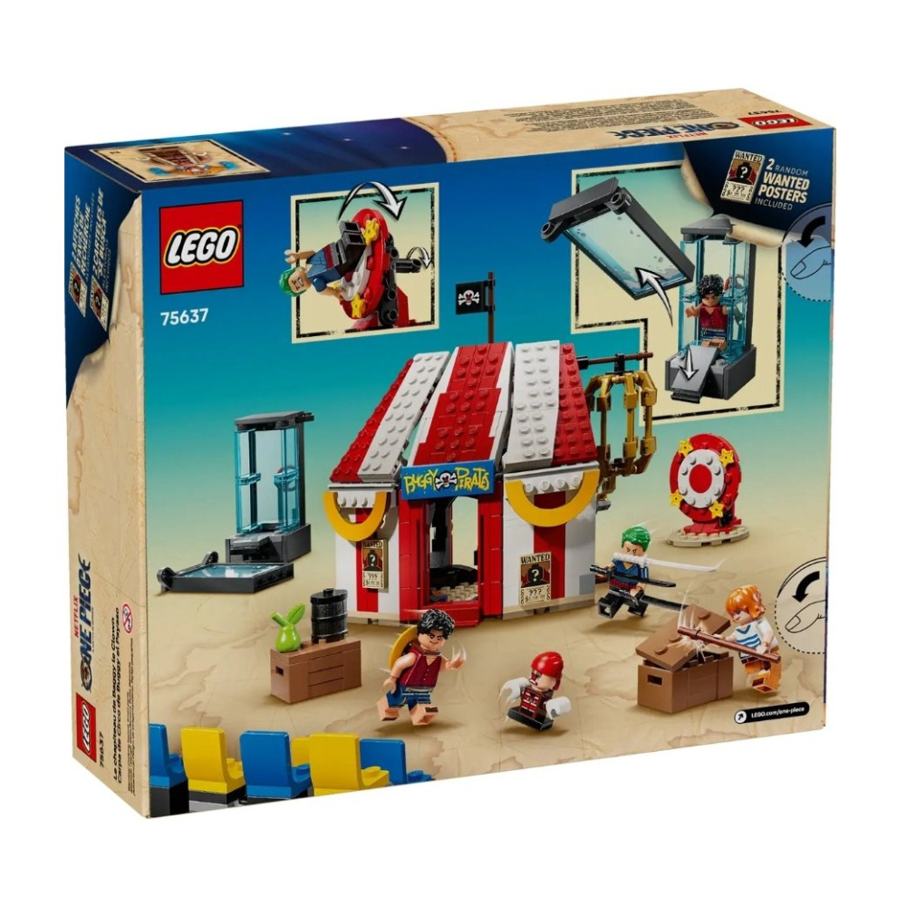 【磚星球】樂高 LEGO 75637 航海王系列 小丑巴其的馬戲團帳篷 Buggy Circus Tent-細節圖3