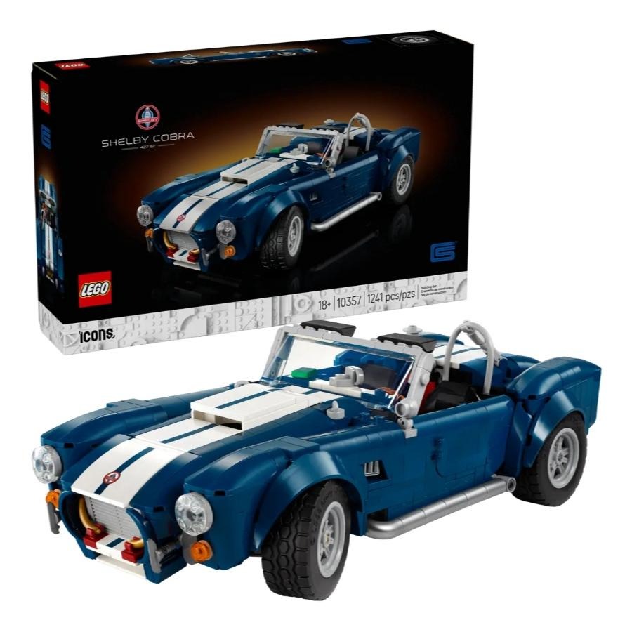 【磚星球】樂高 LEGO 10357 ICONS™ Shelby Cobra 427 S/C-細節圖2