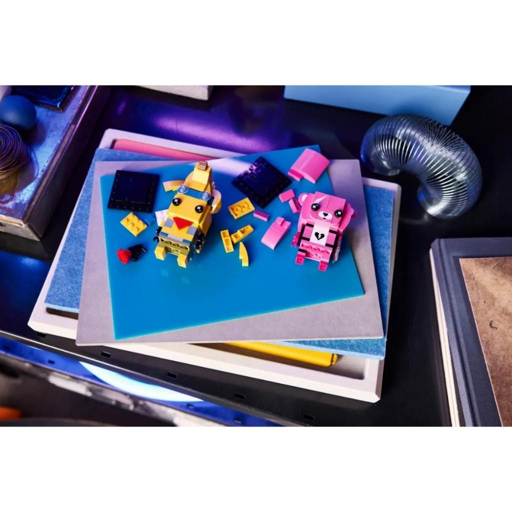 【磚星球】樂高 LEGO 40760 大頭系列 香蕉人與粉紅熊 Peely & Cuddle Team Leader-細節圖6