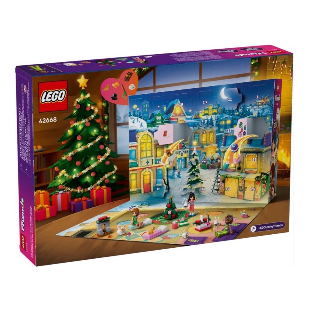 【磚星球】樂高 LEGO 42668 好朋友系列 2025年驚喜月曆 Advent Calendar 2025-細節圖3