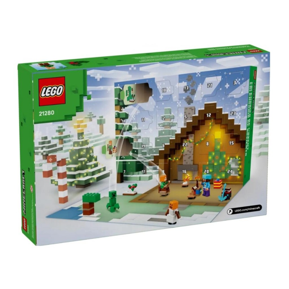 【磚星球】樂高 LEGO 21280 當個創世神 2025年驚喜月曆 Advent Calendar 2025-細節圖3