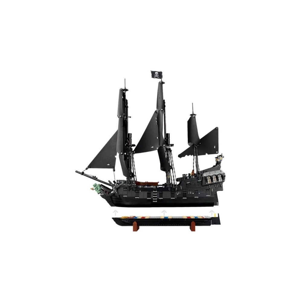【磚星球】樂高 LEGO 10365 ICONS™ 史傑克船長的海盜船 Jack Sparrow Pirate Ship-細節圖9