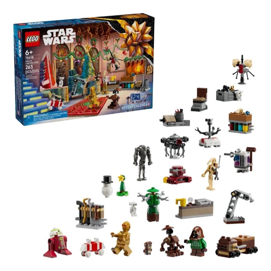 【磚星球】樂高 LEGO 75418 星際大戰 2025年驚喜月曆 Advent Calendar 2025-細節圖2