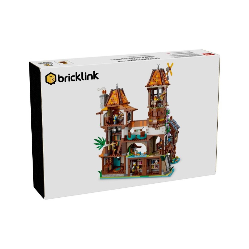 【磚星球】樂高 LEGO 910048 bricklink 河畔書院 Riverside Scholars-細節圖4
