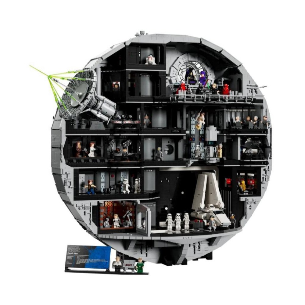 【磚星球】樂高 LEGO 75419 星際大戰 死星™ Death Star™-細節圖2
