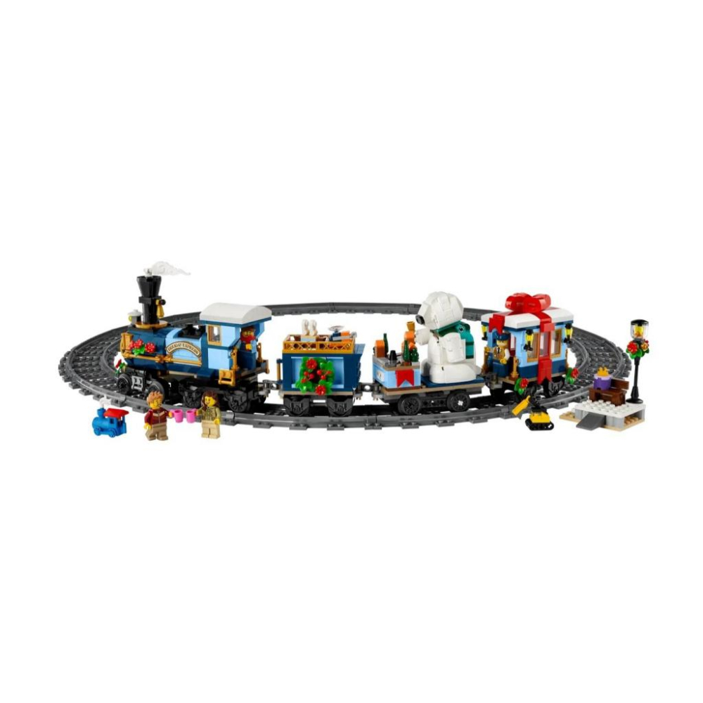 【磚星球】樂高 LEGO 10361 ICONS™ 佳節特快車 Holiday Express Train-細節圖2