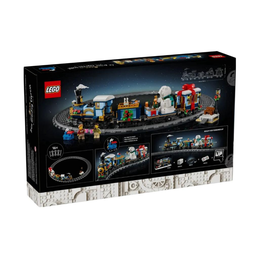 【磚星球】樂高 LEGO 10361 ICONS™ 佳節特快車 Holiday Express Train-細節圖3