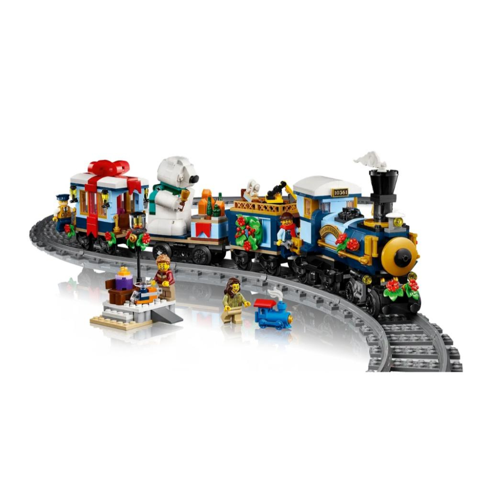 【磚星球】樂高 LEGO 10361 ICONS™ 佳節特快車 Holiday Express Train-細節圖4