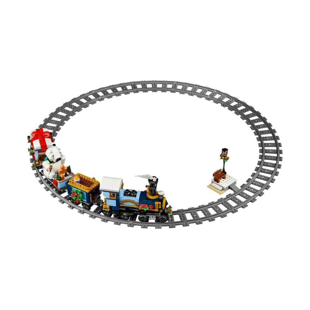 【磚星球】樂高 LEGO 10361 ICONS™ 佳節特快車 Holiday Express Train-細節圖5