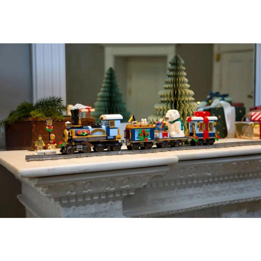 【磚星球】樂高 LEGO 10361 ICONS™ 佳節特快車 Holiday Express Train-細節圖9