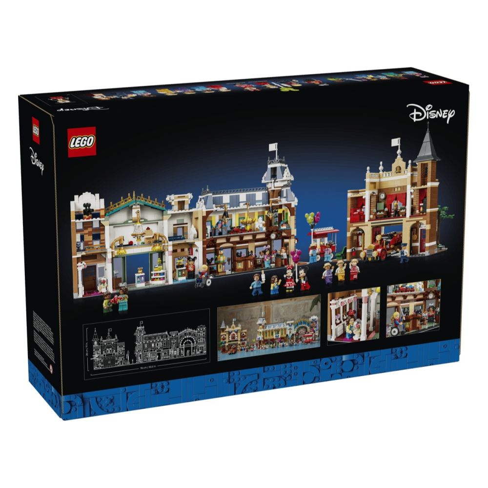 【磚星球】樂高 LEGO 43302 迪士尼系列 美國迪士尼小鎮 Main Street, U.S.A.-細節圖3