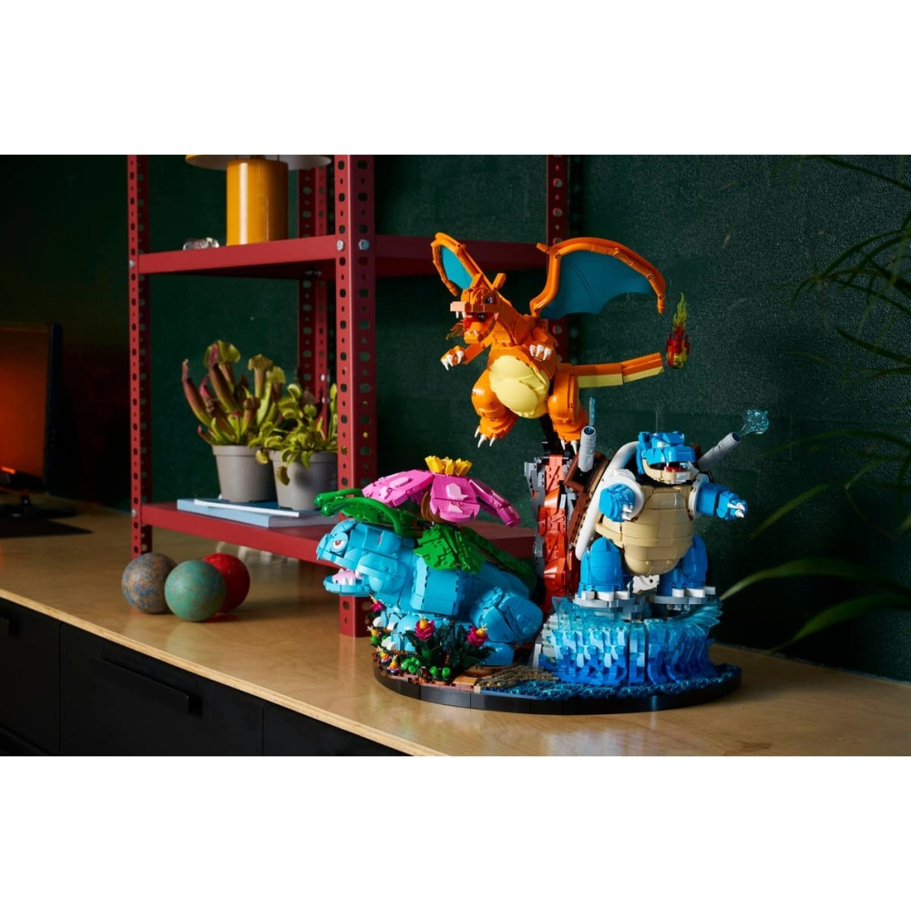 【磚星球】樂高 LEGO 72153 寶可夢系列 妙蛙花、噴火龍和水箭龜 (御三家)-細節圖8