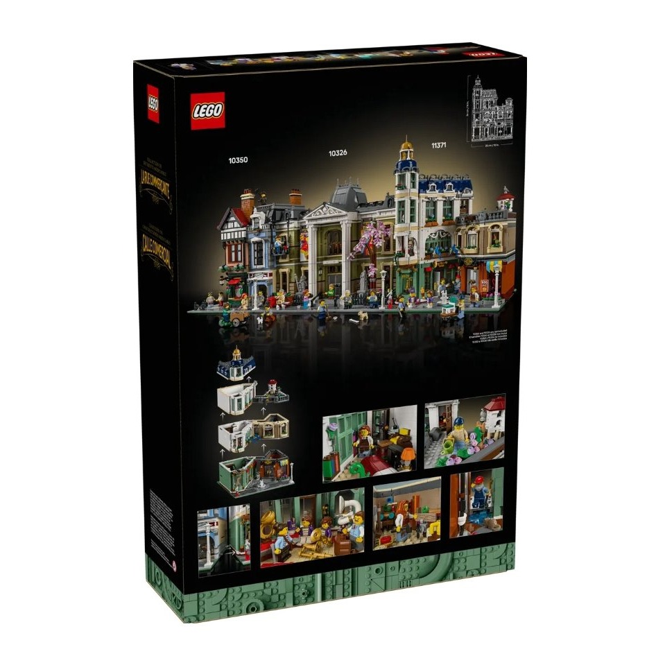 【磚星球】樂高 LEGO 11371 ICONS™ 商店街 Shopping Street-細節圖3