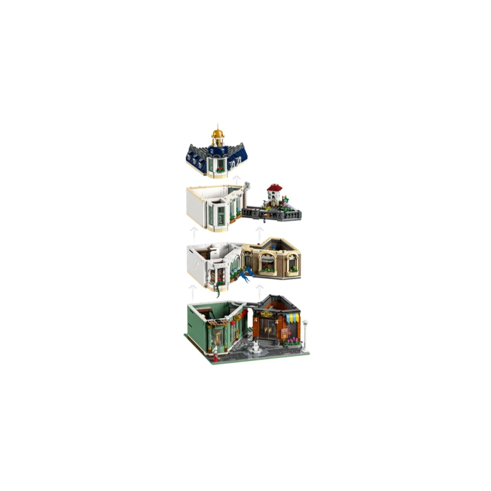 【磚星球】樂高 LEGO 11371 ICONS™ 商店街 Shopping Street-細節圖5