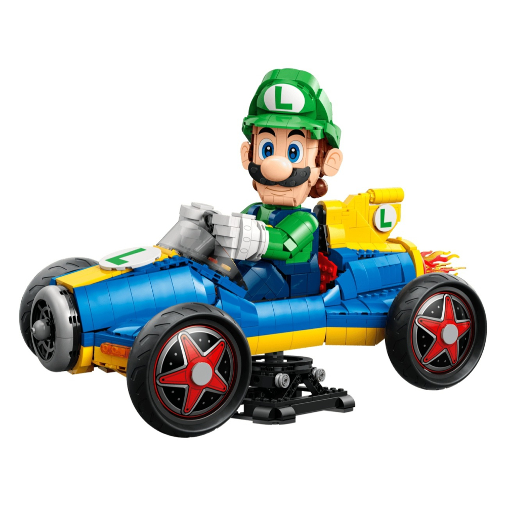 【磚星球】樂高 LEGO 72050 瑪莉歐系列 瑪利歐賽車™ 路易吉＆G力量 Mario Kart™ – Luigi-細節圖2