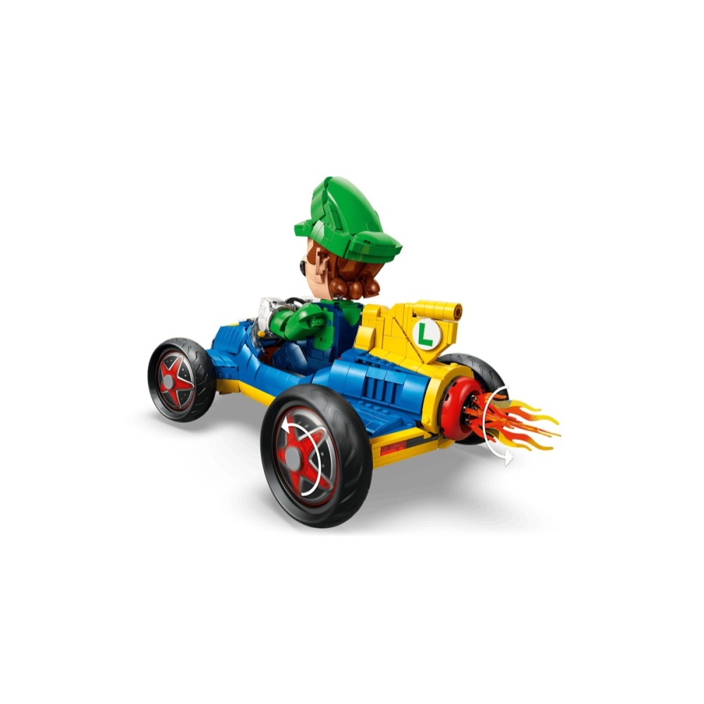 【磚星球】樂高 LEGO 72050 瑪莉歐系列 瑪利歐賽車™ 路易吉＆G力量 Mario Kart™ – Luigi-細節圖4