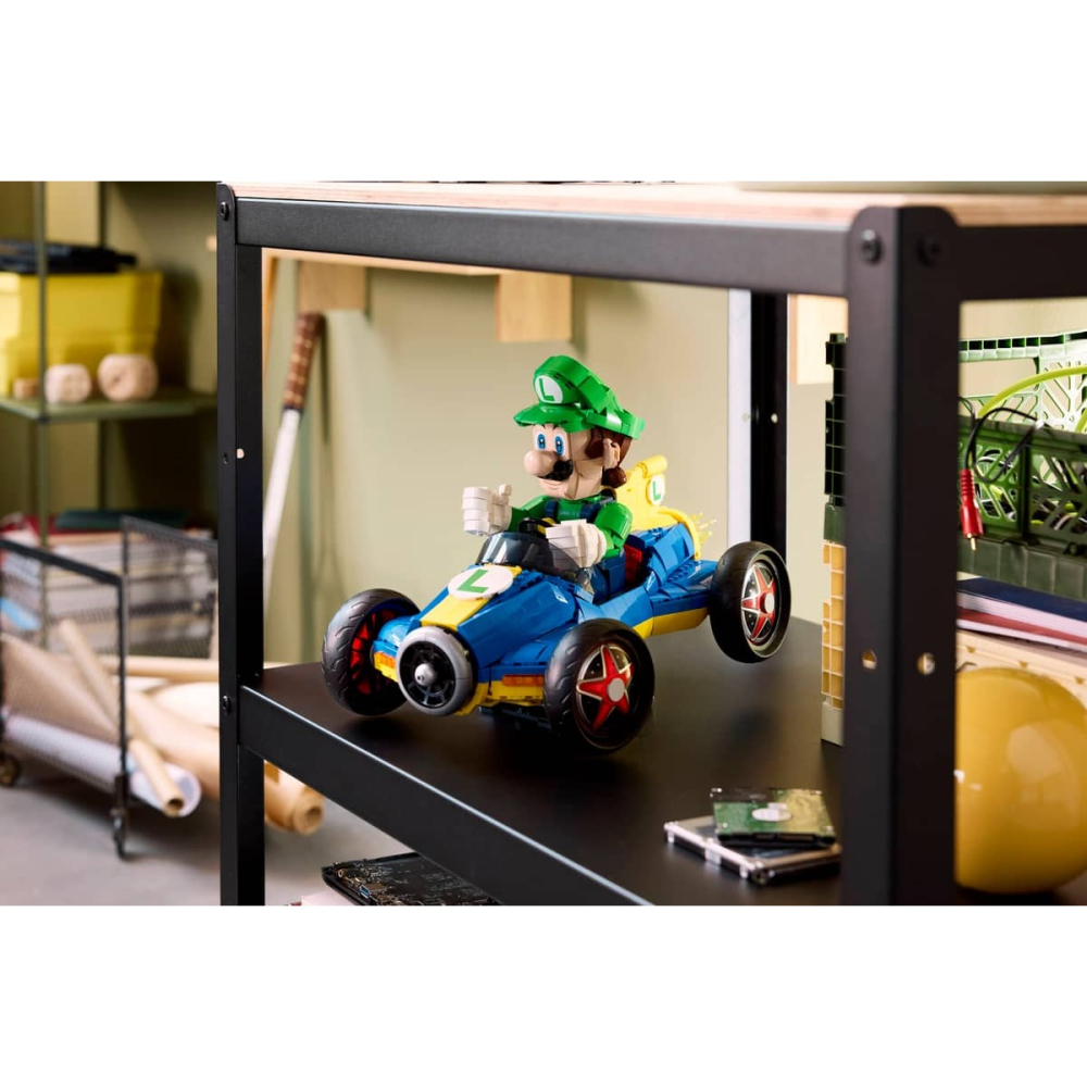 【磚星球】樂高 LEGO 72050 瑪莉歐系列 瑪利歐賽車™ 路易吉＆G力量 Mario Kart™ – Luigi-細節圖7