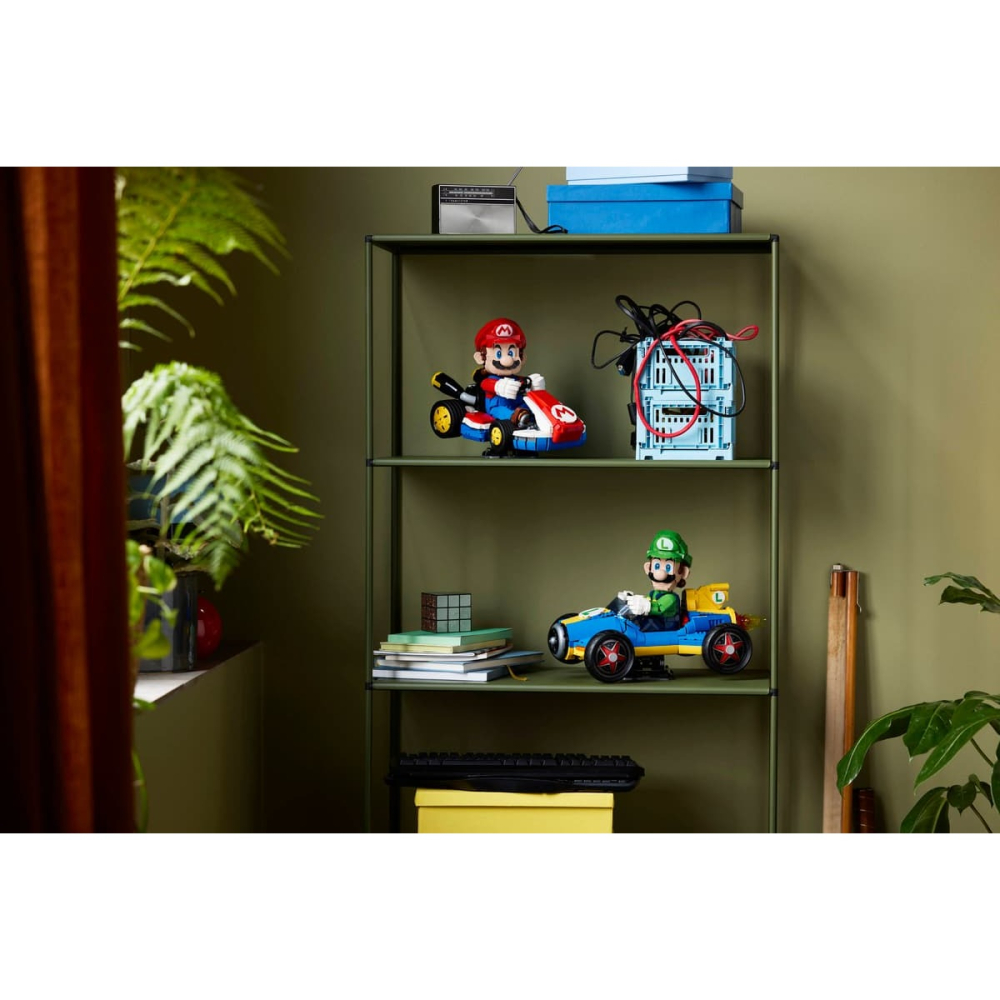 【磚星球】樂高 LEGO 72050 瑪莉歐系列 瑪利歐賽車™ 路易吉＆G力量 Mario Kart™ – Luigi-細節圖10