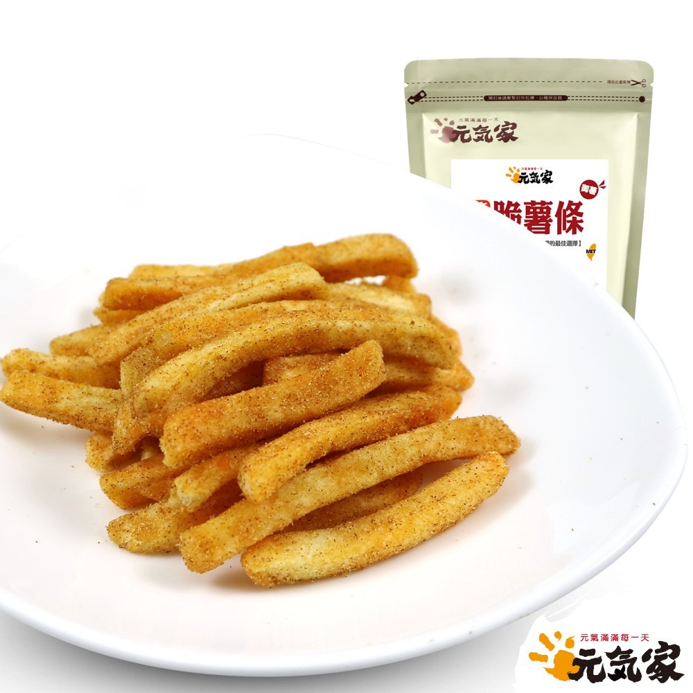 元氣家 麻辣脆薯條(100g)-(五辛素)-細節圖2