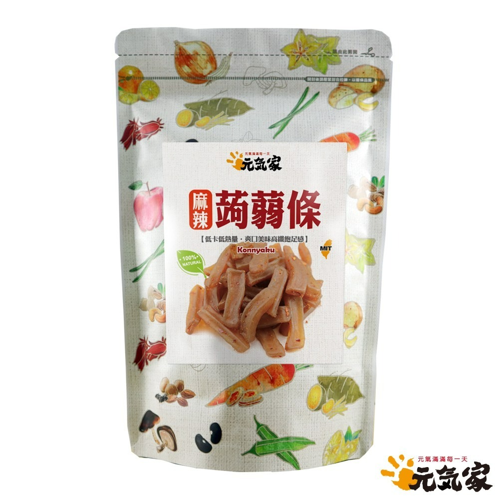 元氣家 高纖麻辣蒟蒻條(200g)-細節圖4