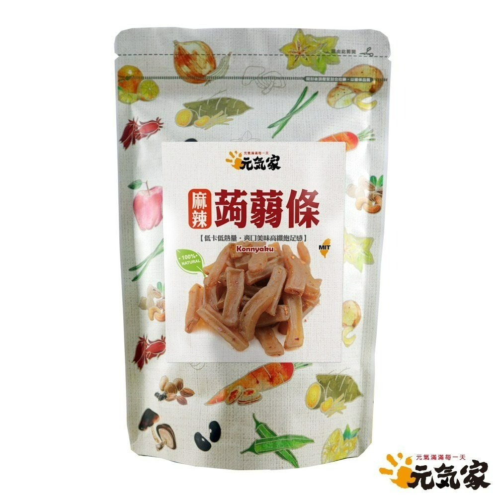 元氣家 高纖麻辣蒟蒻條(200g)-細節圖4