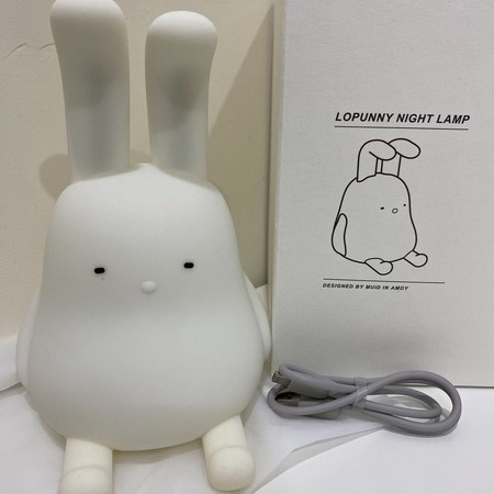 折耳兔拍拍小夜燈-細節圖3