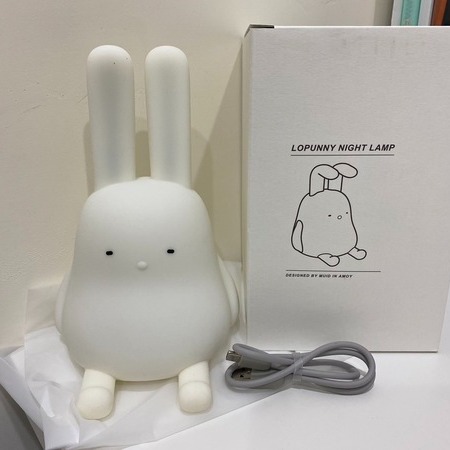 折耳兔拍拍小夜燈-細節圖8