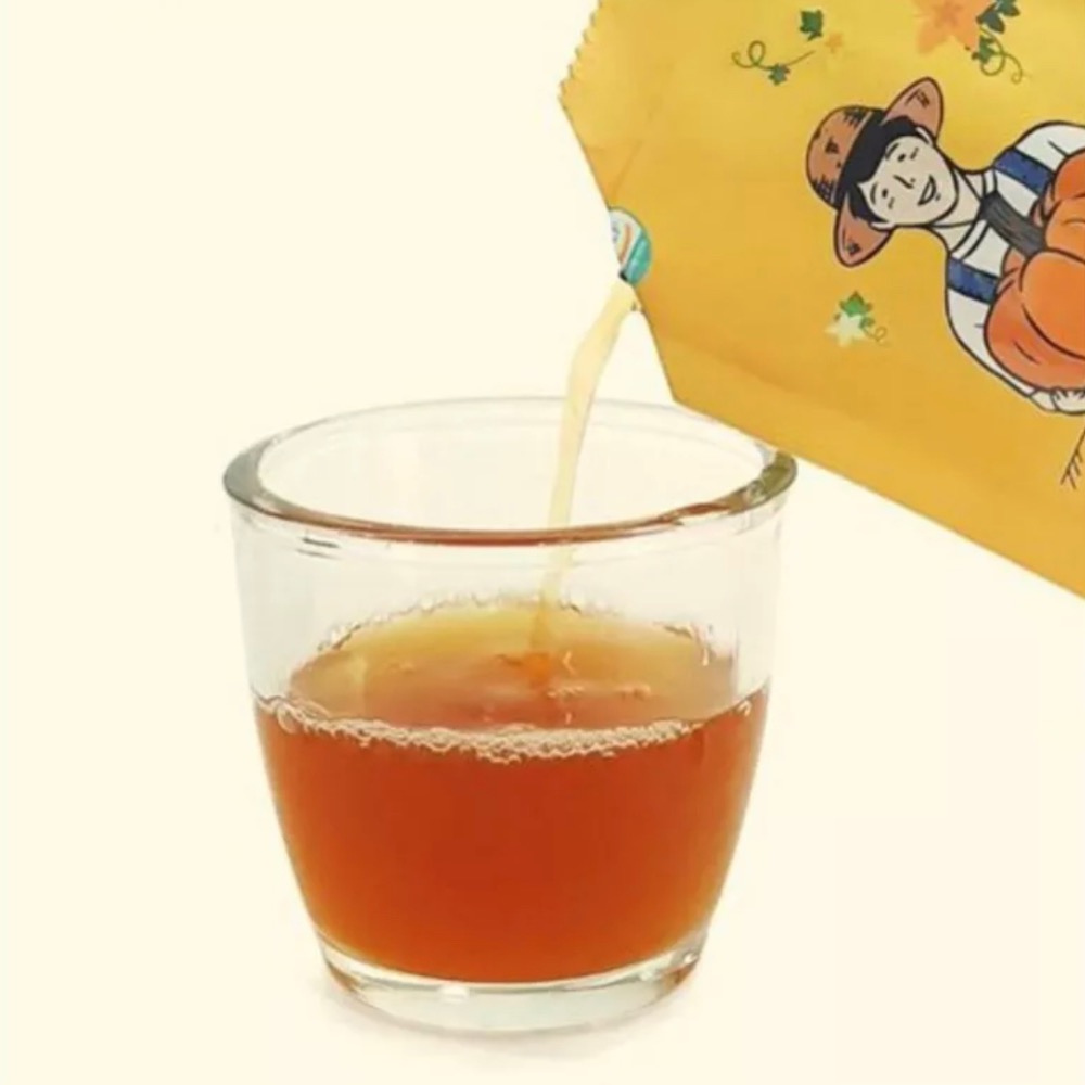 [粉是愛吃］24小時內出貨！免運 韓國PrueutDam 袋裝南瓜汁100ml 30入-細節圖4