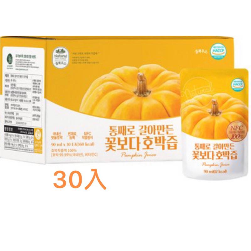 [粉是愛吃］免運 韓國Organic Maru 南瓜汁🎃90ml 50入 消水腫大推推❤️-細節圖2