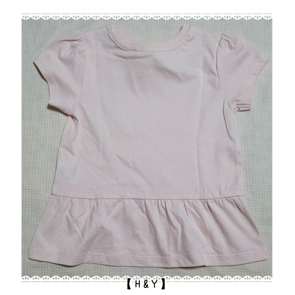 **尺寸90cm** NET Poli波力嬰幼兒短袖上衣-淺粉紅-細節圖8