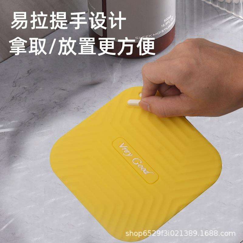豆腐媽 排水孔墊 防臭墊 防臭矽膠墊 排水孔蓋 防蟲 水孔蓋 防臭 防沼氣 防蟑螂 水孔專用蓋 防臭地漏 洗手盆塞-細節圖2