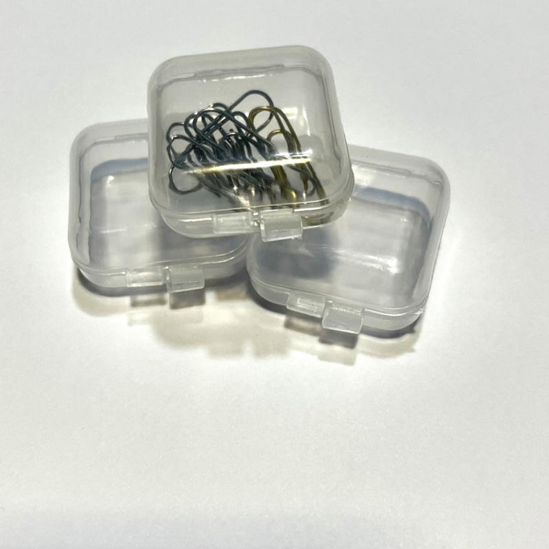 豆腐媽 迷你盒 飾品盒 耳塞 小物 迴紋針 小物收納 迷你透明盒 隨身 透明盒-細節圖3