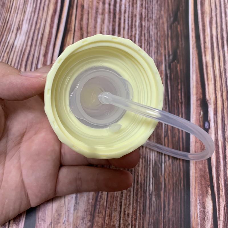 豆腐媽 🍼奶瓶吸管配件｜蝶頭 直立吸管組 寬口 圓接頭 防脹氣 吸奶喝水兩用 學習奶瓶替換吸管-細節圖2
