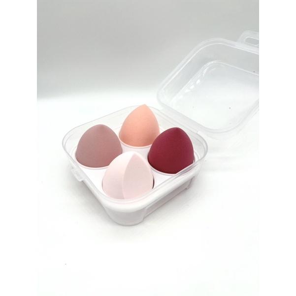 豆腐媽 💄現貨｜彩妝美妝蛋 雞蛋盒包裝 粉撲/海綿蛋｜馬卡龍色系 乾濕兩用 化妝蛋不卡紋-細節圖4