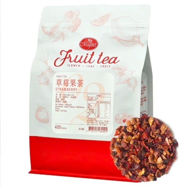 **現貨**黑森林果粒茶/草莓果粒茶/藍莓果粒茶/水蜜桃果粒茶/蘋果蔓越莓果粒茶 400g/袋-細節圖2