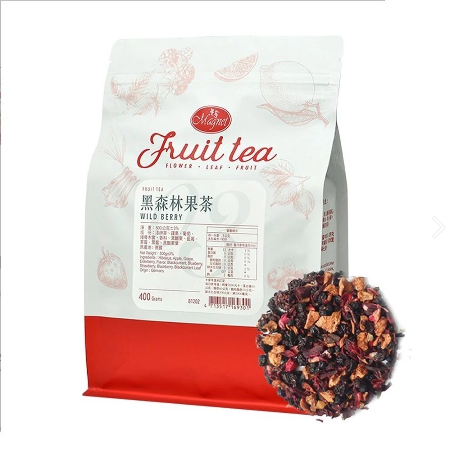 **現貨**黑森林果粒茶/草莓果粒茶/藍莓果粒茶/水蜜桃果粒茶/蘋果蔓越莓果粒茶 400g/袋-細節圖3