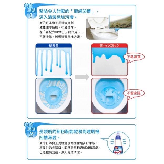【LION獅王】日本獅王 LION 馬桶清潔劑 廁所清潔劑 除菌消臭EX 雙重功效 馬桶祛臭去污劑 強效去污 除臭殺菌-細節圖4