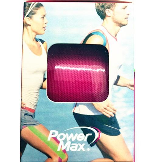 【PowerMax給力貼】POWERMAX給力貼 運動貼布 肌貼 藍色 桃紅色 黑色 膚色 綠色50mmX4.6 肌內效-細節圖2