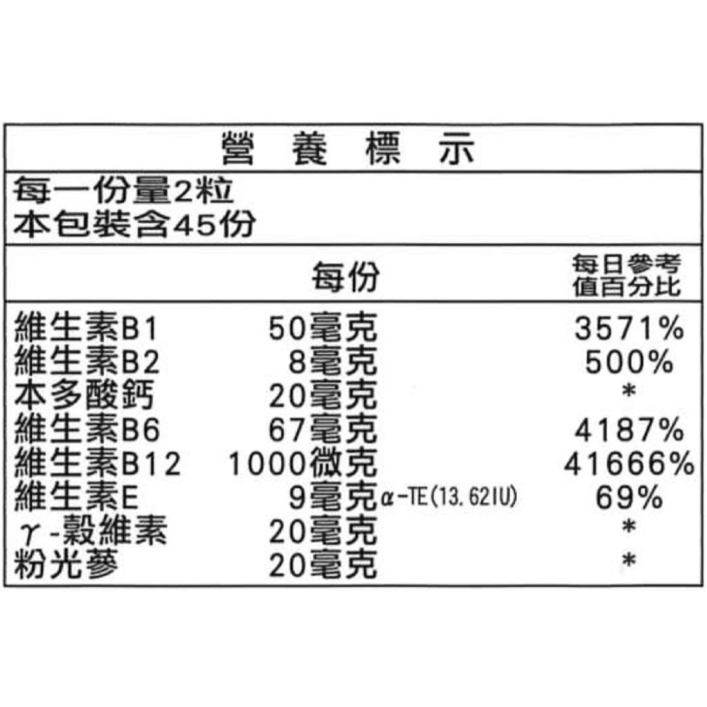 【富山藥品工業】日和安利命EX金強效糖衣錠(180粒/盒) 粉光蔘 維他命日本ex 維生素b群  γ-穀維素 綜合維生素-細節圖2