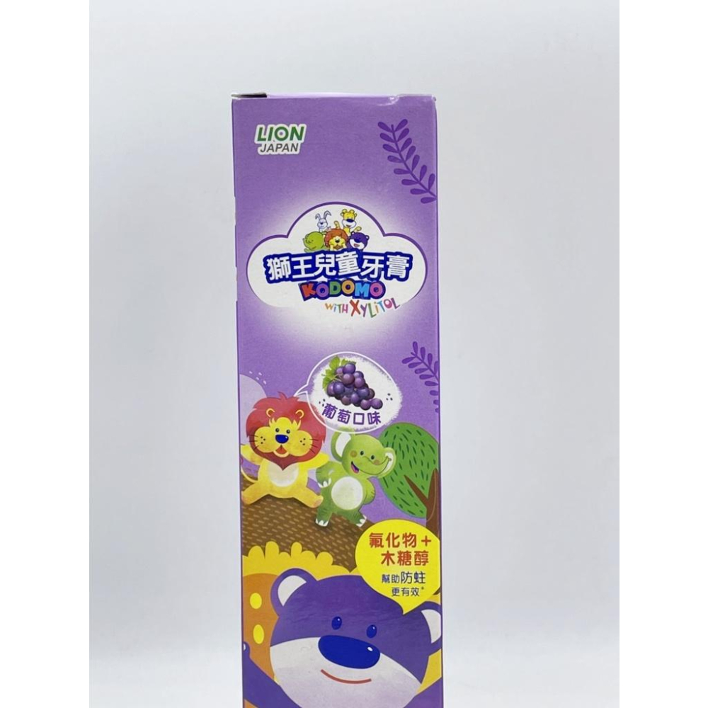 【LION獅王】日本獅王兒童牙膏 45g 獅王 兒童牙膏 牙膏  lion兒童牙膏 幼兒牙膏 小孩牙膏口腔護理 牙膏-細節圖5