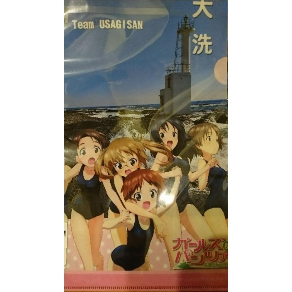 日本地域限定 ガールズ＆パンツァー 少女與戰車 大洗限定 8入資料夾套組 大洗街景版-細節圖3