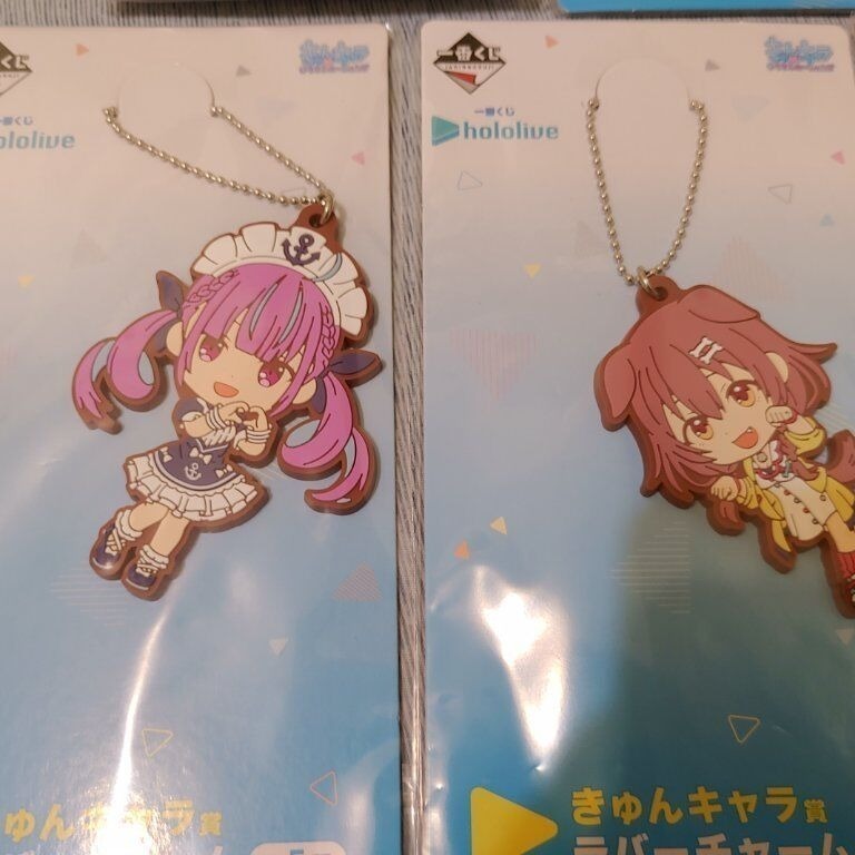 Hololive 一番賞 軟膠吊飾 (湊あくあ、戌神ころね、兎田ぺこら、白銀ノエル、宝鐘マリン)-細節圖3